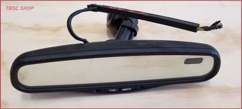 2004 2005 2006 Lincoln LS REAR VIEW MIRROR AUTO DIM NAV COMPASS 6U5A-17E678-BC