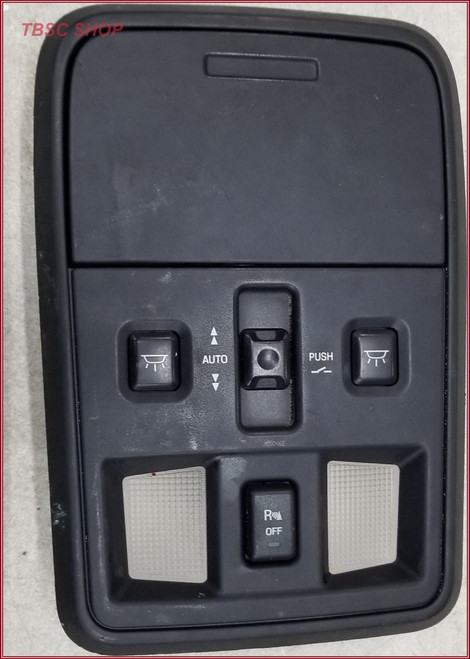 2003 2004 2005 2006 LINCOLN LS SUNROOF SWITCH DOME Black