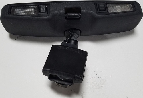 Rear View Mirror With Map Lights Headlight Sensor 1989-1992 Thunderbird Cougar