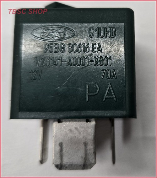 Ford 12V 5 Pin Relay GREEN 95BG8C616EA 95BG-8C616-EA  Ford OEM