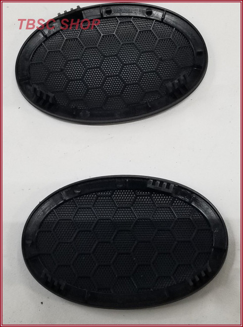 2004 05 06 07 08 2009 Jaguar XJ8 XJR VDP Dash Speaker Cover Grille Set Black