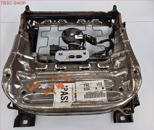 2009 10 2011 LINCOLN MKS FRONT LEFT DRIVER SEAT TRACK W MOTORS
