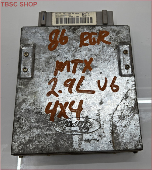 1986 RANGER BRONCO II 2.9L ENGINE COMPUTER EEC ECM ECU E6TF-12A650-C2B