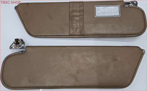 1983 to 1988 FORD RANGER Sun Visor Set Tan Ford OEM