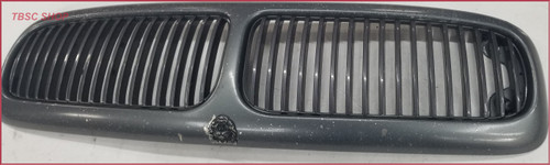 1998 99 00 01 02 2003 JAGUAR XJR XJ8 GRILL GRILLE Gray