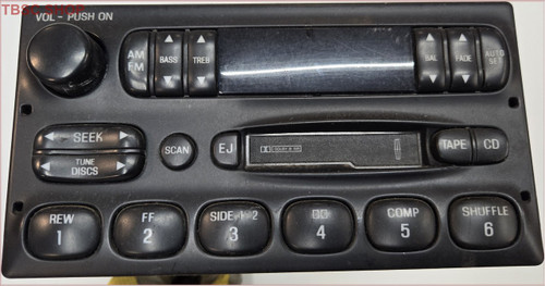 1995 1996 Lincoln Mark VIII Radio Tape AM FM Receiver F5LF-19B165-AE