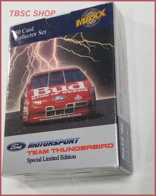 Maxx 1992 Ford Motorsport Team Thunderbird 50 Card Collector Set Limited Edition