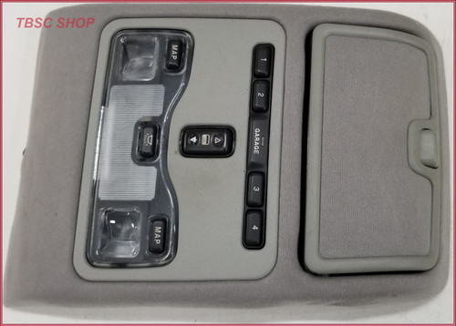 2002 JAGUAR XJ8 XJR OVERHEAD DOME LIGHT Sunroof Switch CONSOLE LEG Gray 2002 JAGUAR XJ8 XJR OVERHEAD DOME LIGHT Sunroof Switch CONSOLE LEG Gray