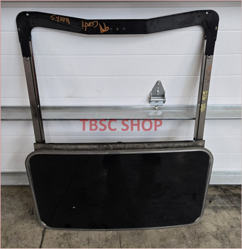 1998 99 00 01 2002 Lincoln Continental Sunroof Track Assembly Gray Insert