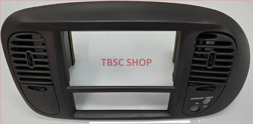 97 98 99 00 01 02 03 FORD F150 CENTER DASH RADIO CLIMATE BEZEL Tan 4X2
