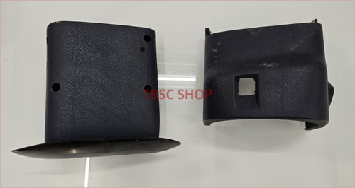 1993 94 95 1996 Lincoln Mark VIII Steering Column Finishing Panels Blue