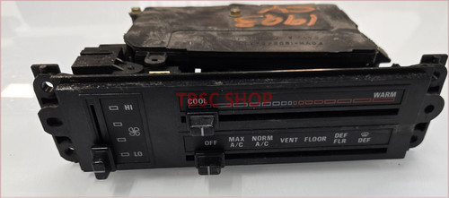 1993 1994 Crown Victoria Marquis Temperature Climate Control Heat A/C F0AH-19A642-AA