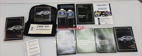 2011 Ford Explorer Owners Manual Handbook with Case