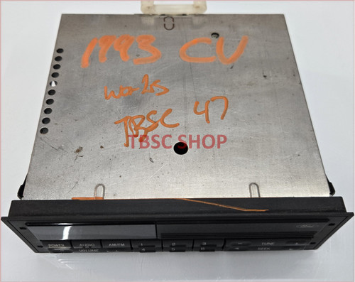 1992 1993 1994 Ford Crown Victoria Marquis Radio AM FM F3AF-19B131-AD