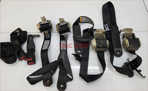 1993 1994 1995 1996 Lincoln Mark VIII Seat Belt Set Black