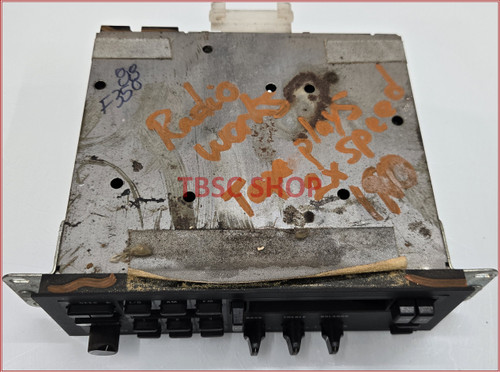1987 88 1989 F150 F250 F350 Bronco Radio AM FM Tape Player E7TF-19B132-AA