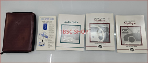 1998 Mercury Mystique Owners Manual Collection with Case