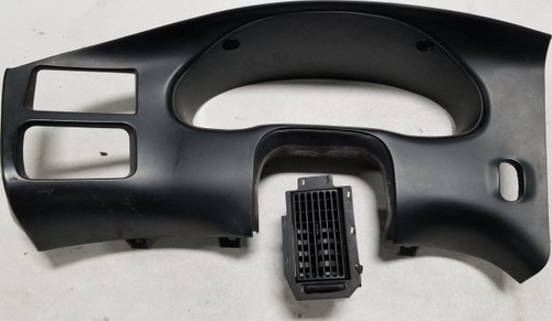 1997 Thunderbird Cougar Instrument Gauge Cluster Panel Bezel Black Grade C