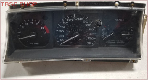 1993 1994 1995 1996 Lincoln Mark VIII Instrument Gauge Cluster 140 MPH 109k