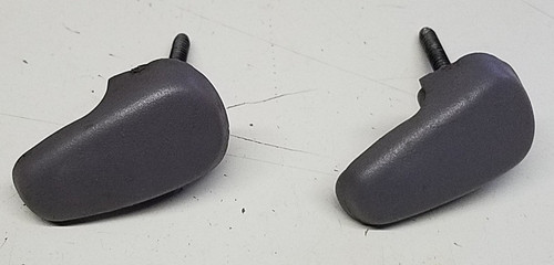 1993 1994 1995 1996 Lincoln Mark VIII Rear Interior Quarter Panel Clothes Hanger Set Gray