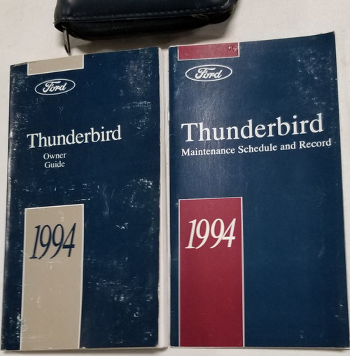 1994 Thunderbird Owners Manual  Collection with Case Ford OEM