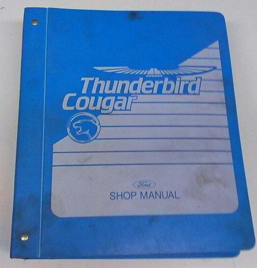 1989 Thunderbird Cougar Electrical Vacuum & Service Manual Set