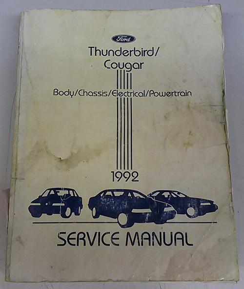 1992 Thunderbird Cougar Electrical & Vacuum and Service Manual Set - WWW.TBSCSHOP.COM
