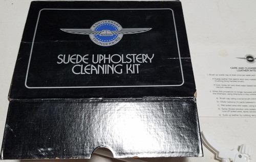 Thunderbird SC 35th Anniversary Suede Upholstery Clean Kit NOS