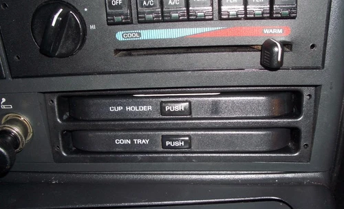 1989 1990 1991 1992 1993 Thunderbird Cougar Coin and Cup Holder