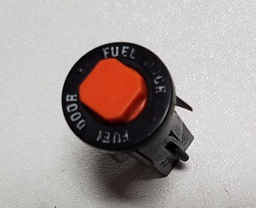 1987 to 1997 Thunderbird Cougar Fuel Door Release Switch Orange Button