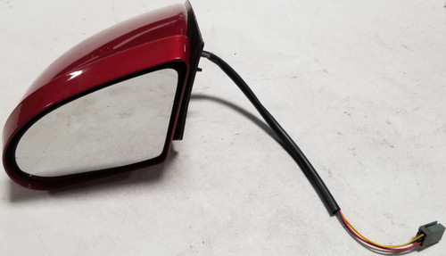 Side View Exterior Door Mirror LH Red 1989-1997 Thunderbird Cougar