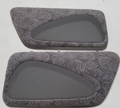 Rear Speaker Cover Set Gray With Pattern 1996 1997 Thunderbird Cougar
