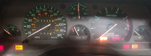 1989 1990 1991 1992 Thunderbird SC Instrument Gauge Cluster 120 MPH 93K