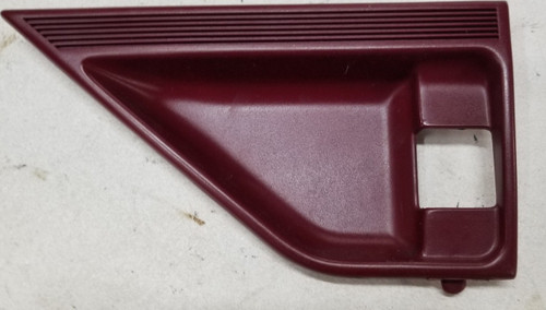 1989-1993 Thunderbird Cougar Door Handle Cup Insert Passenger Red Good Tabs