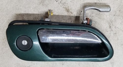 1993 to 2002 Lincoln Mark VIII Continental Exterior Door Handle Green RH Passenger Side