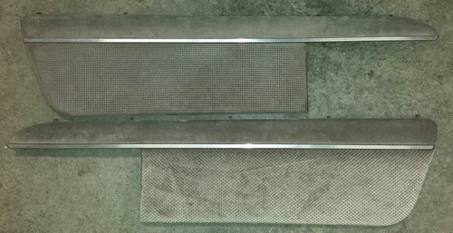 Door Panel Insert Set Gray Cloth 1989 1990 1991 1992 1993 Thunderbird Cougar