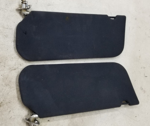 1983 to 1988 Ford Thunderbird Cougar Sun Visor Set Blue Ford OEM