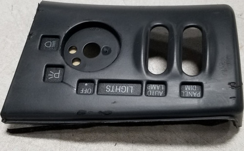 1993 1994 1995 1996 Lincoln Mark VIII Headlight Switch Panel Black Grade A