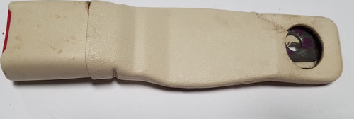 1993-1998 Lincoln Mark VIII Seat Belt Clip Ivory RH Passenger Side