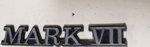 1984-1992 Lincoln Mark VII 7 Trunk Emblem Mark VII