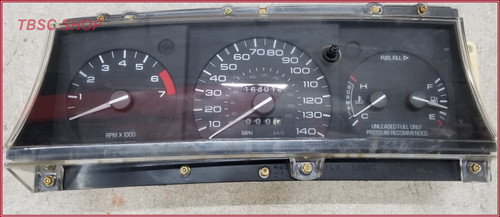 1993 1994 1995 1996 Lincoln Mark VIII Instrument Gauge Cluster 140 MPH 164K