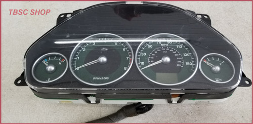 2002 2003 JAGUAR X-Type INSTRUMENT CLUSTER SPEEDOMETER 1X4F-10849-BJ