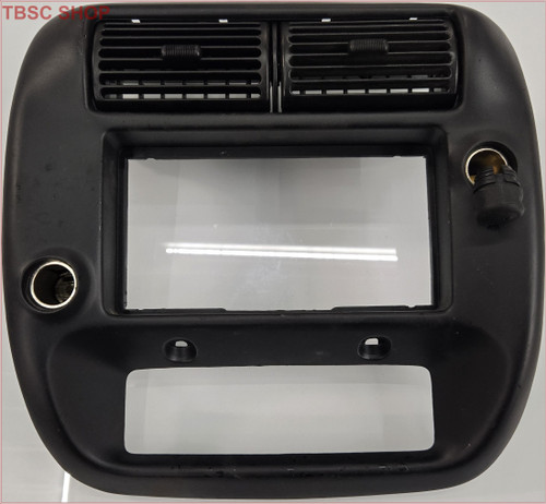 1995 to 2004 FORD RANGER RADIO DASH VENT TRIM BEZEL Black 4x2 12v F67B1004302AW