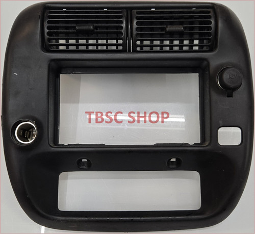 1995 to 2004 FORD RANGER RADIO DASH TRIM BEZEL 4x2 VENTS BLACK Fog