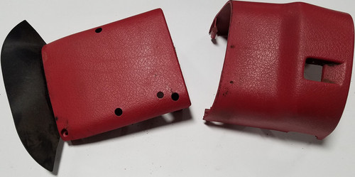 1994-1998 Mustang Steering Wheel Finishing Trim Red