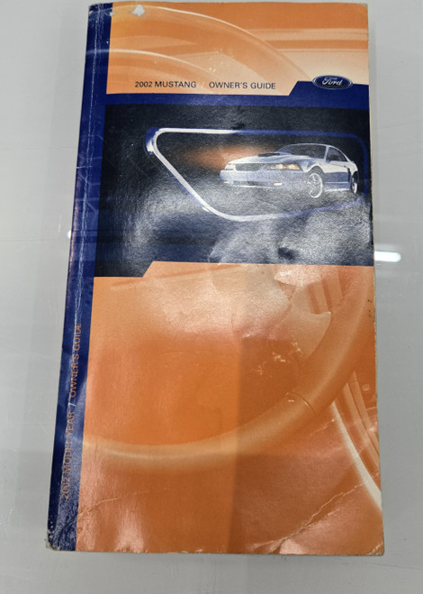 2002 Ford Mustang Owners Manual 