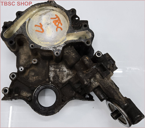 2001 02 03 2004 Ford MUSTANG 3.8 V6 Timing Chain Cover with Oil Pump 1L3E-6059-AA