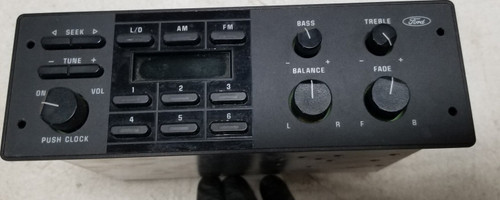 1988 to 1994 FORD TEMPO TOPAZ AM FM RADIO F23F-19B131-BA