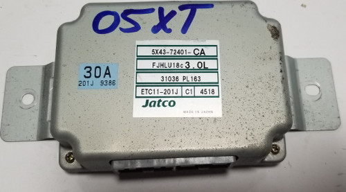 2005 2006 2007 2008 JAGUAR X-TYPE X Type V6 3.0 TRANS MODULE 5X43-72401-CA