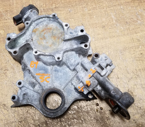 1989 1990 1991 1992 1993 Thunderbird SC Timing Chain Cover with Oil Pump 3.8L SC